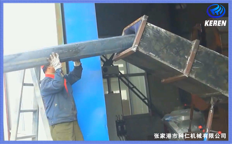200PE管破碎機 200mmPE管材粉碎機 試機實拍【在線